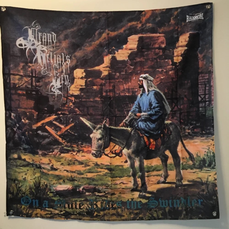 Grand Belial's Key :: On A Mule Rides The Swindler Banner